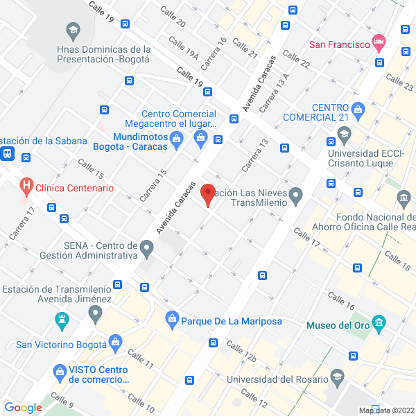 Mapa de Motores Y Tableros Eléctricos Ltda.