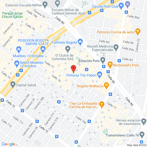 Mapa de Motors Spa S.A.S.