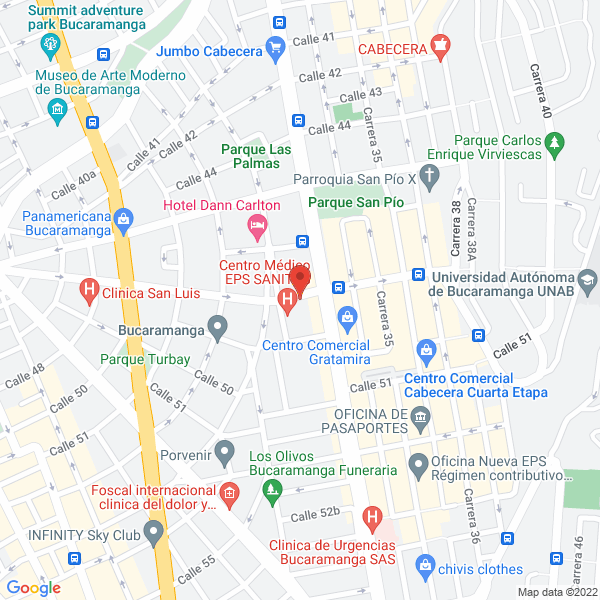 Map of Mis Medias