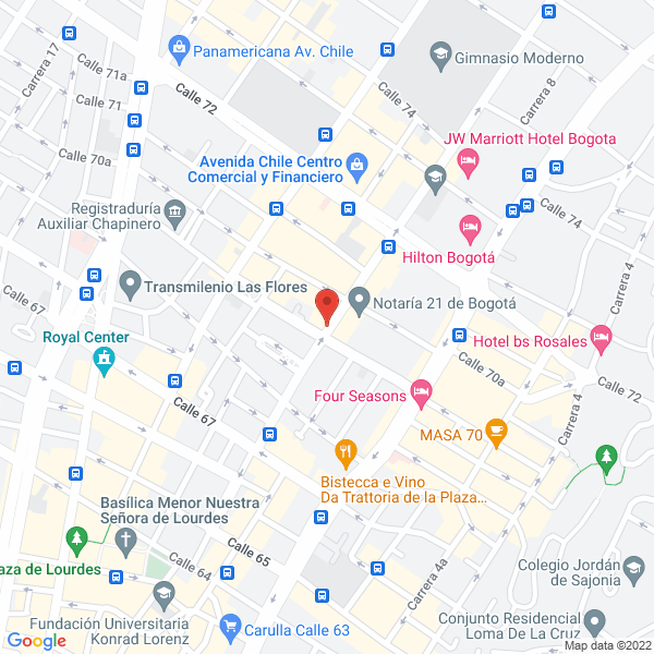 Mapa de Mixtró Cocina Natural