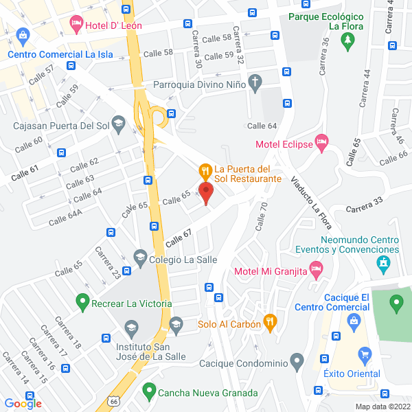 Map of Modas Pruden