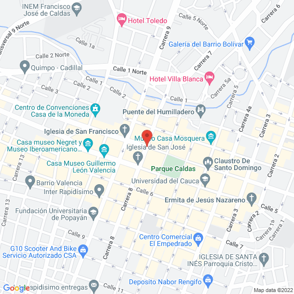 Map of Llama Telecomunicaciones S.A.