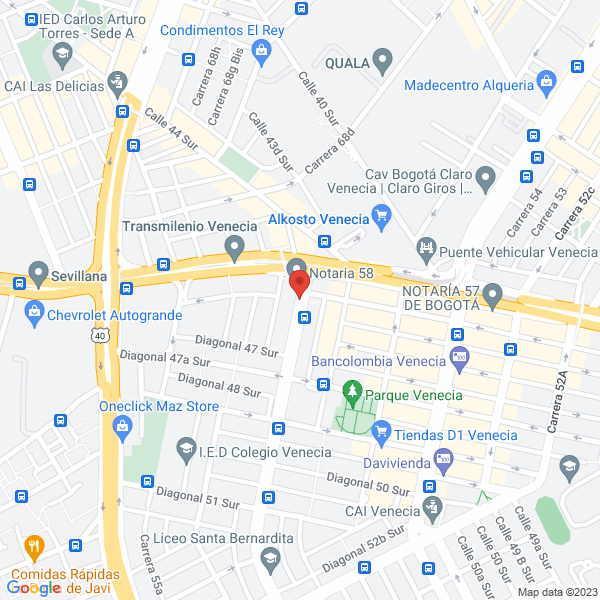 Mapa de Mundobrass S.A.S.