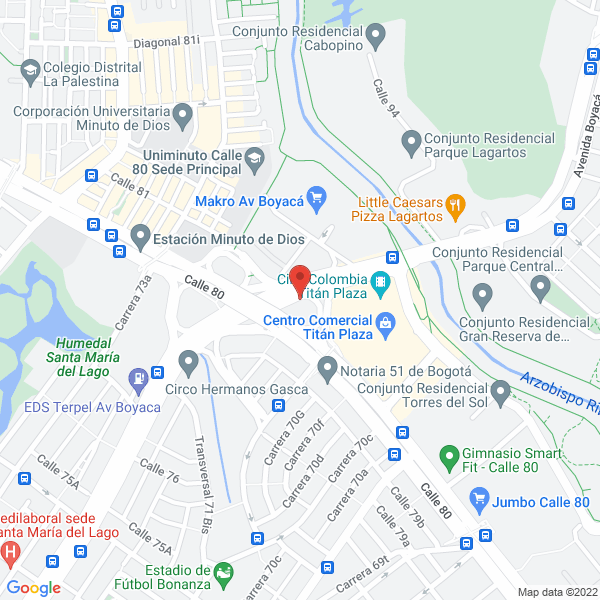 Mapa de Parfois