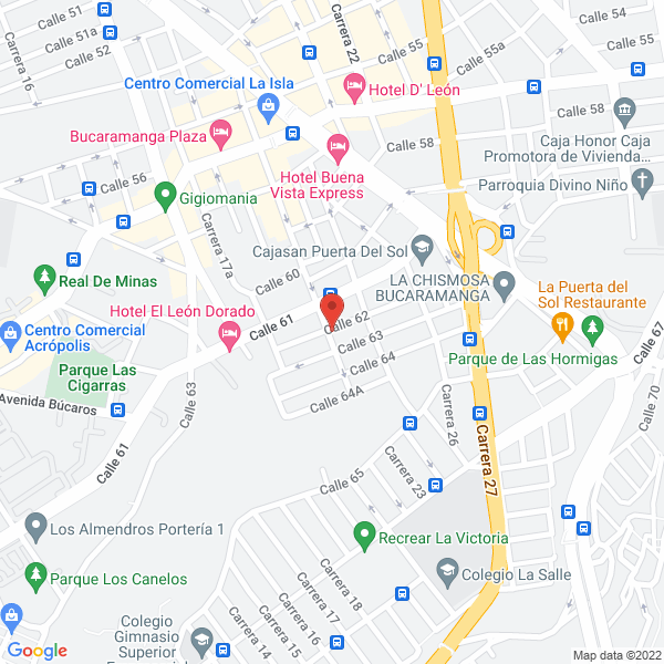 Map of Parnam Ltda.