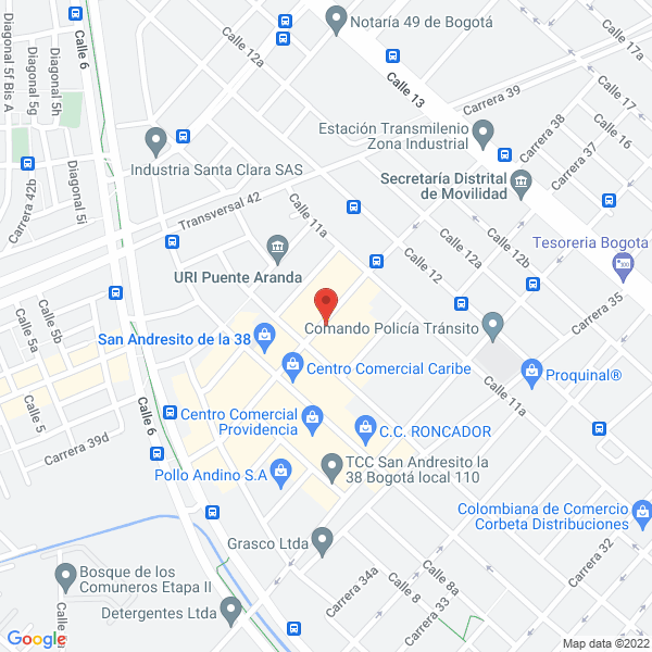 Mapa de Parque Extrema