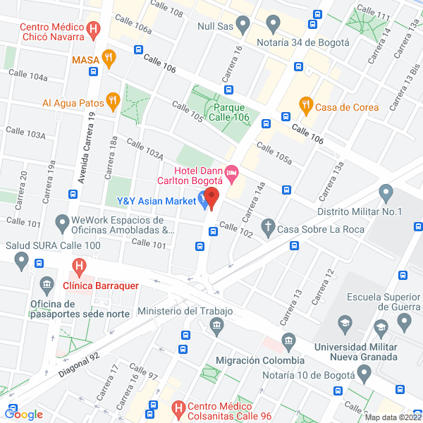 Mapa de Juanita Gordillo Restrepo - Regalo Divino S.A.S