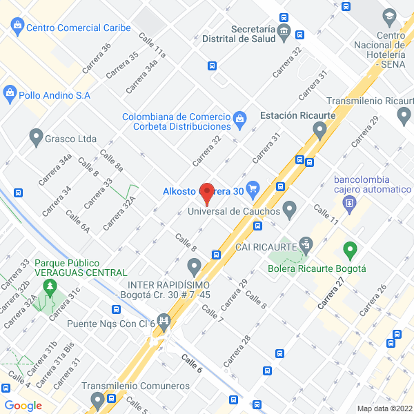 Mapa de Jvc Recycle