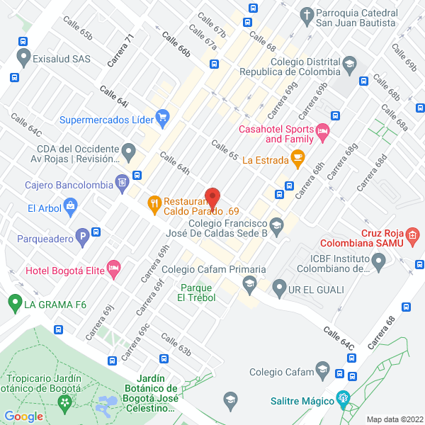 Mapa de K'Aseo Ltda.