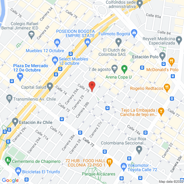 Mapa de Kaffee & Bebidas Ltda.