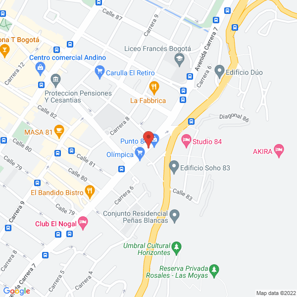Mapa de Kamola S.A.S.