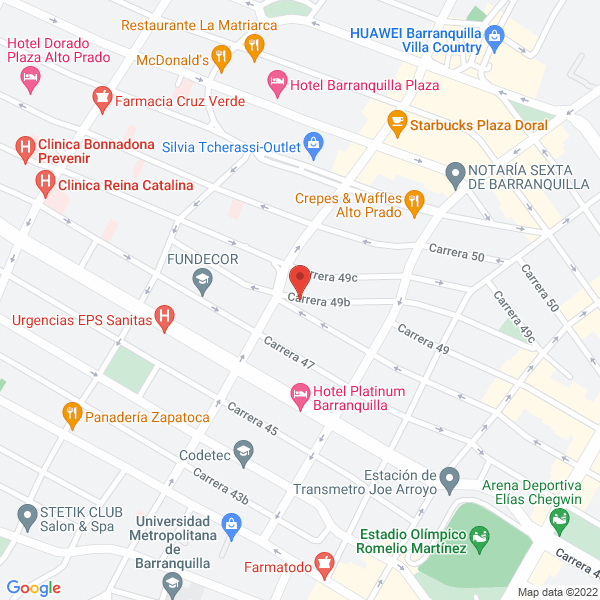 Map of Perfil Humano S.A.S.