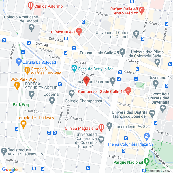Mapa de Performia