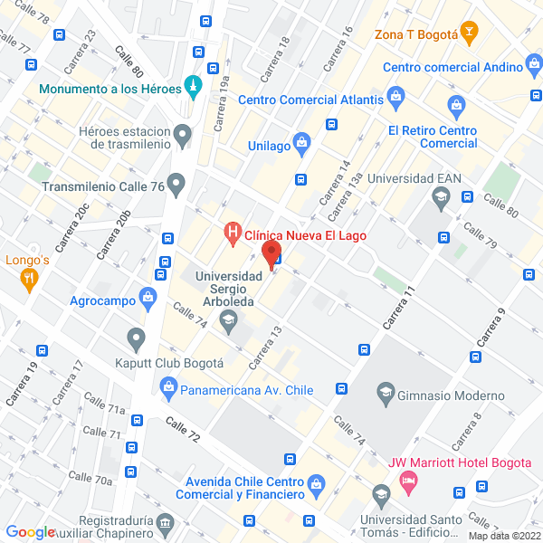 Mapa de Munevar Vega & Abogados Asociados Ltda.
