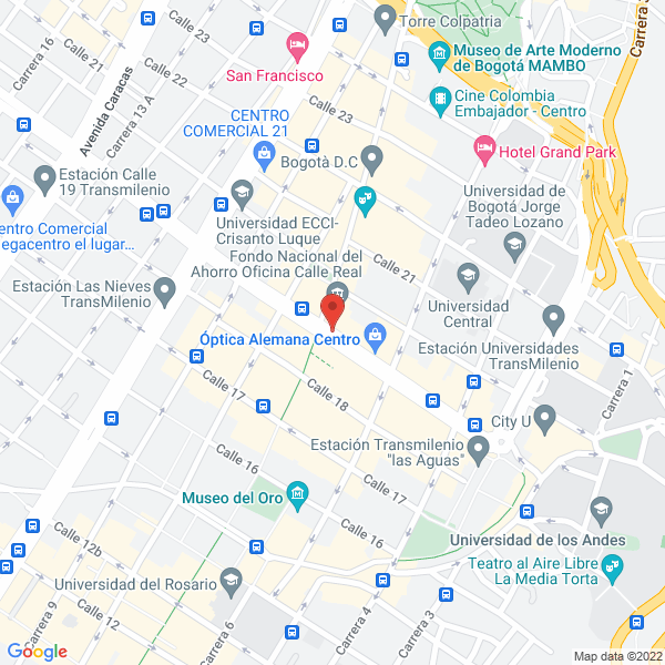 Mapa de Novarum Soluciones S.A.S