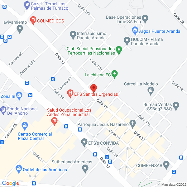 Mapa de Novasec S.A.S.