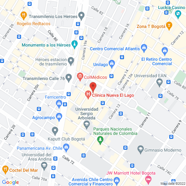 Mapa de Nsa Computadores S.A.S.