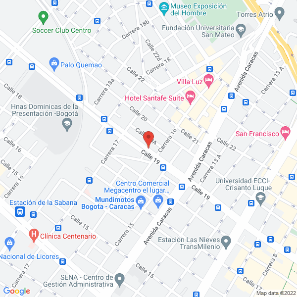 Mapa de I.P.S Nueva Vida