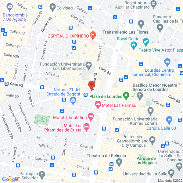 Mapa de Nuevo Estilo Impresores Ltda.