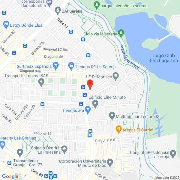 Mapa de O&B Ingeniería S.A.S.