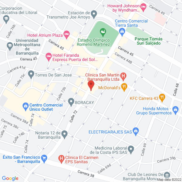 Map of Odontoimagen S.A.S.