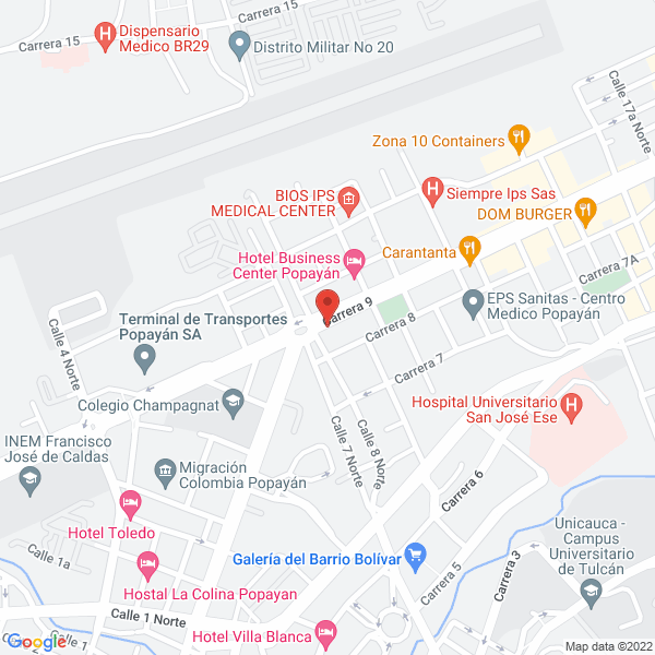 Map of Odontoimágenes