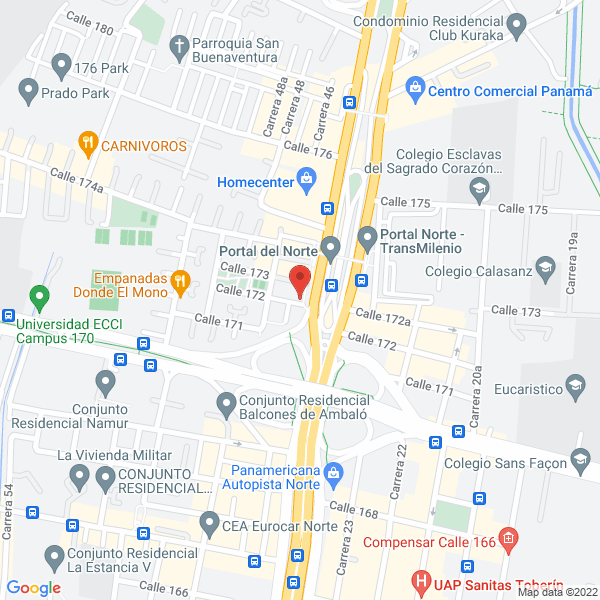Mapa de Norte Soldaduras Y Trabajos Especiales