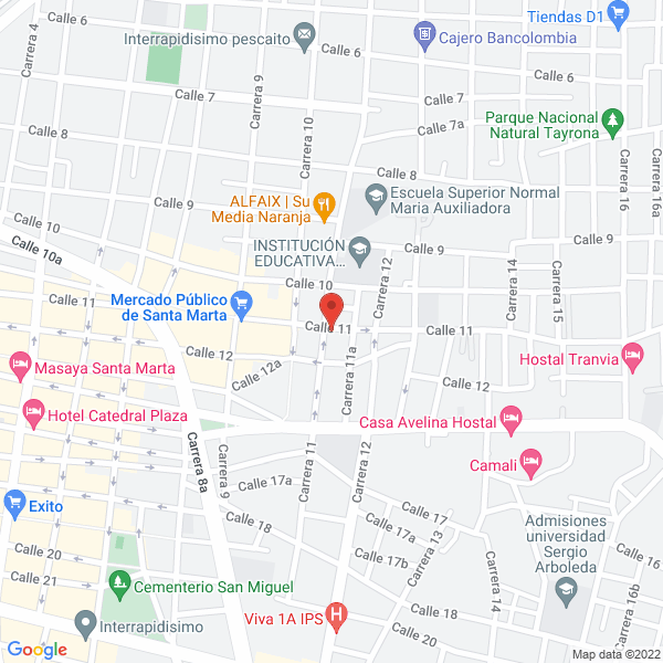 Map of Placacentro
