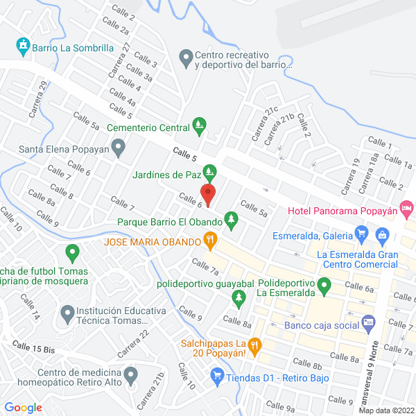 Map of Plásticos Express Bolsas Marcadas