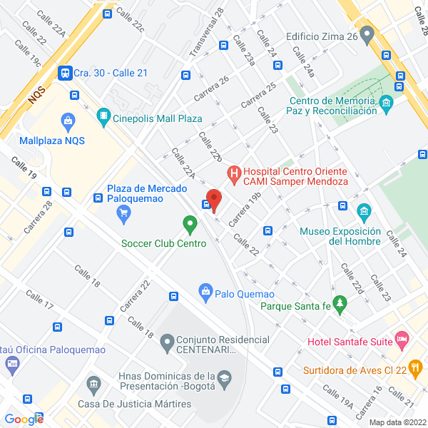 Mapa de Plásticos Salfer
