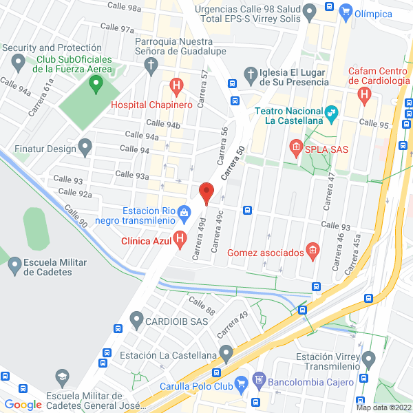 Mapa de Mediexpress Ips