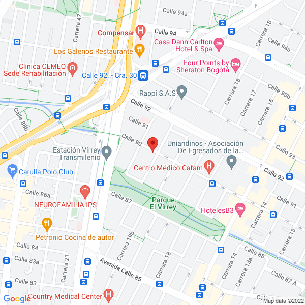 Mapa de Mediláser