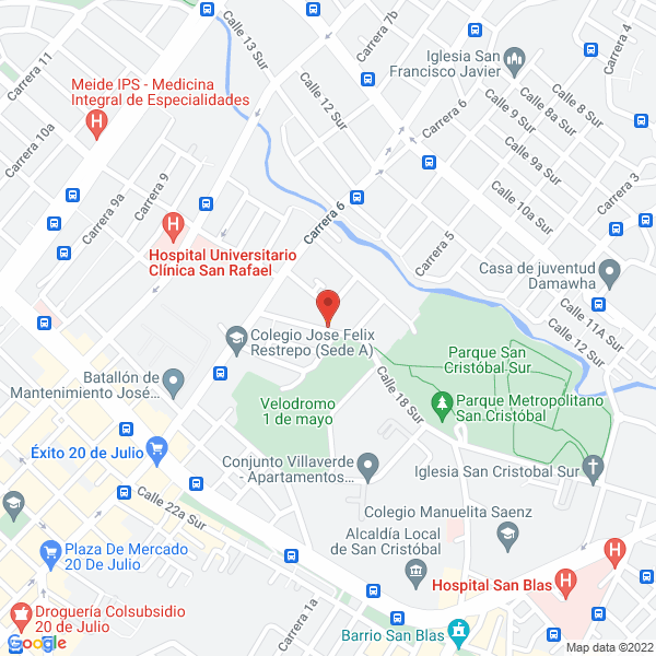 Mapa de Medisalud Gp S.A.S.