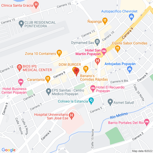 Map of Medispa Ross I.P.S. S.A.S.