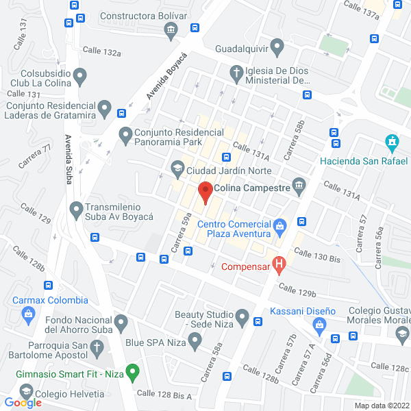 Mapa de Medister Ltda.