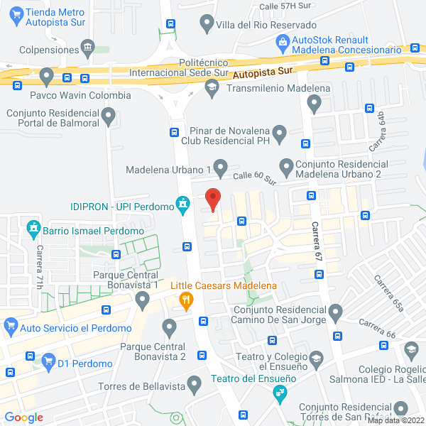 Mapa de Organización Vasco S.A.S.