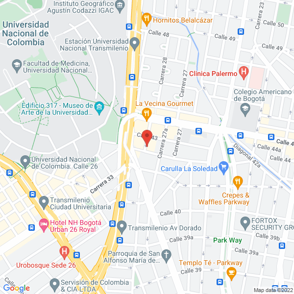 Mapa de Organización Y Gestión De Proyectos Deproyectos S.A.S.