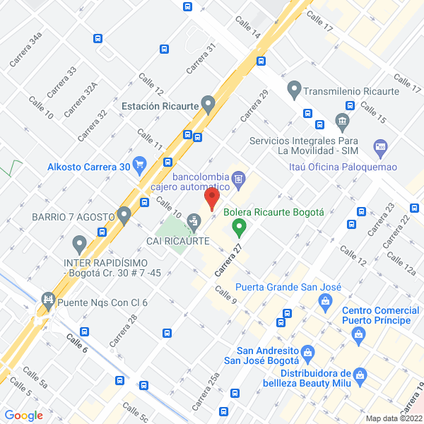 Mapa de Offiset Ink
