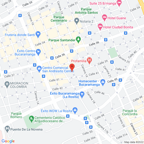 Map of Ofitécnica & Cía. S.A.S.