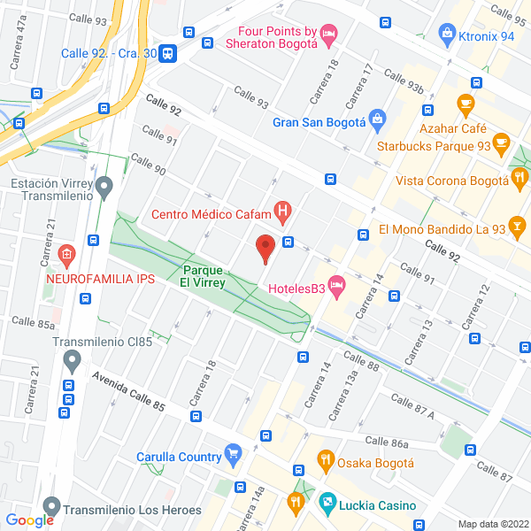Mapa de Oize Asesorías Estratégicas S.A.S.