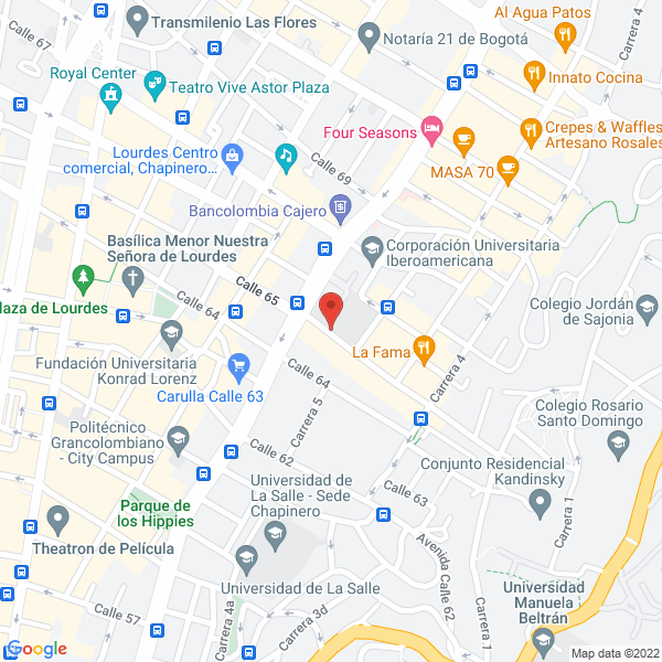 Mapa de Centro De Belleza Olga Ligia