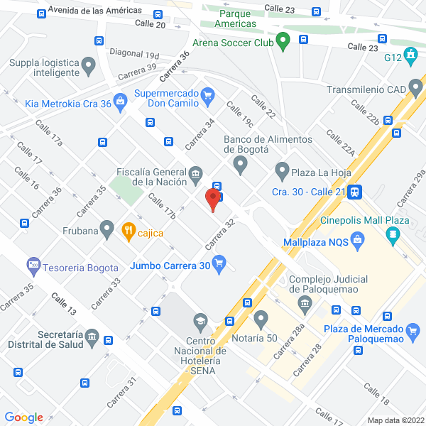 Mapa de Portan S.A.