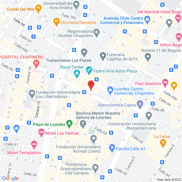 Mapa de Óptica Lentes J.L.