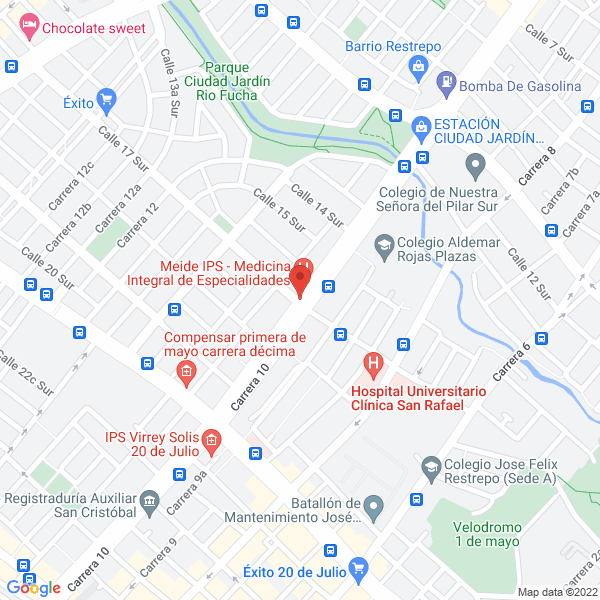 Mapa de Optica Start Visión