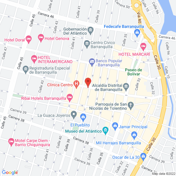 Map of Opticrédito
