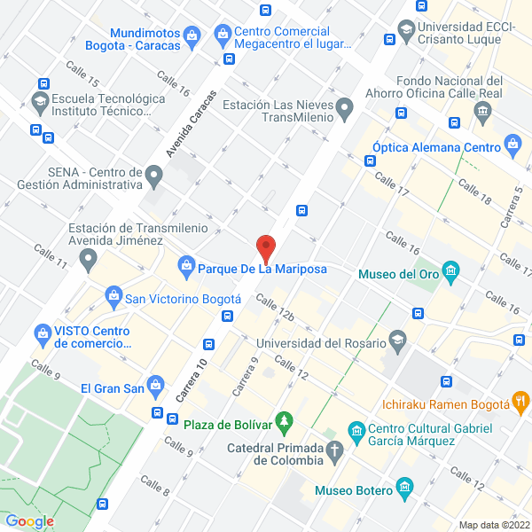 Mapa de Optifam