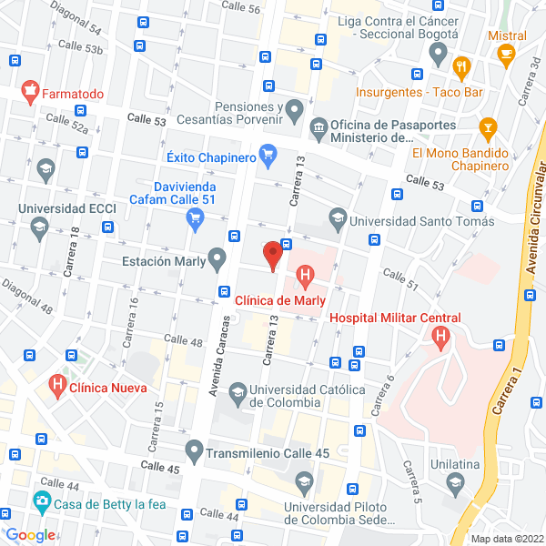 Mapa de Optima Consultoria Especializada S.A.S.
