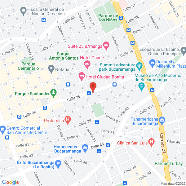 Map of Optivisión