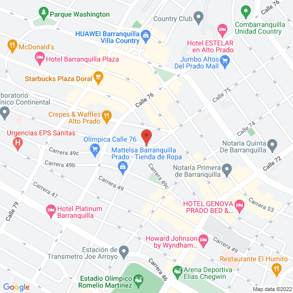 Map of Orange Pc E.U.
