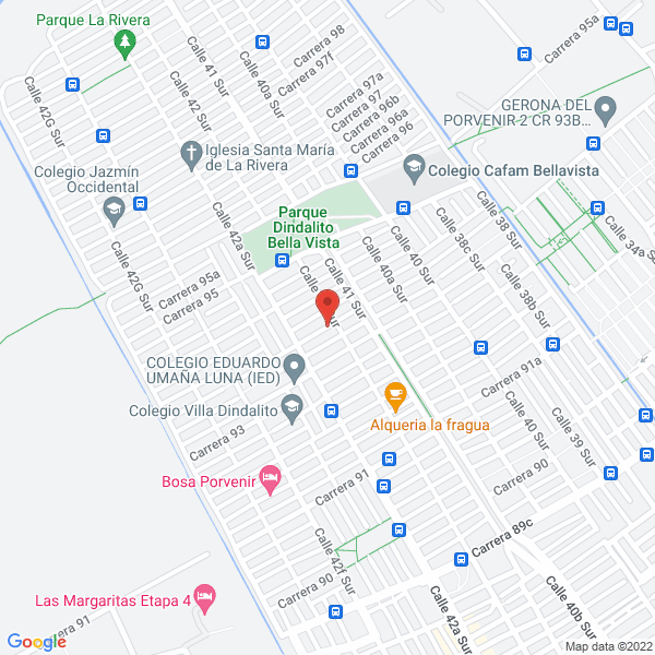 Mapa de Oximilenio E.U.